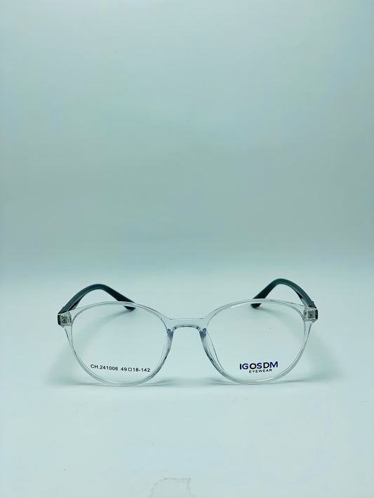 ROUNDED TR UNBREAKABLE UNISEX PLASTIC FRAME